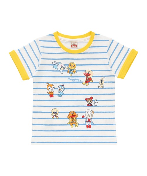 ボーダープリント半袖Tシャツ（Tシャツ/カットソー）｜ANPANMAN KIDS COLLECTION（アンパンマンキッズコレクション）