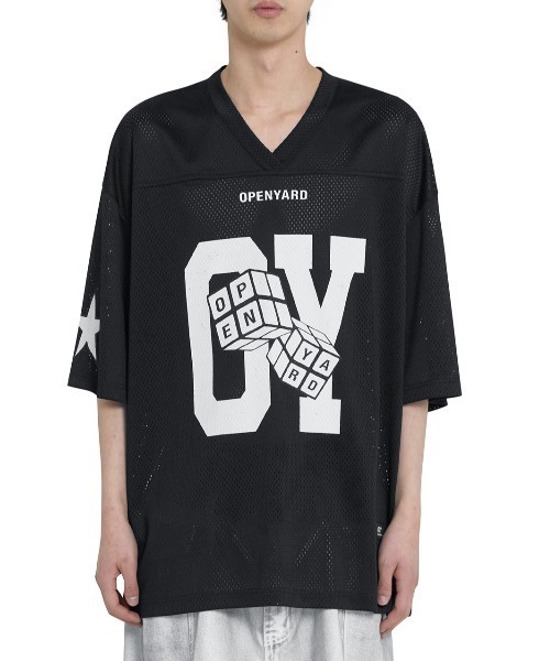 OY/オーワイ』 CUBE MESH FOOTBALL JERSEY/キューブメッシュ