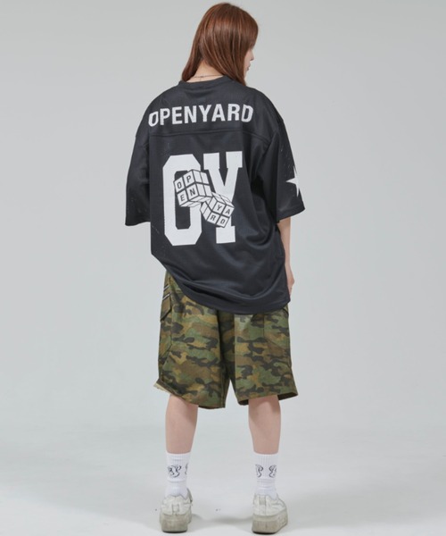 OY/オーワイ』 CUBE MESH FOOTBALL JERSEY/キューブメッシュ
