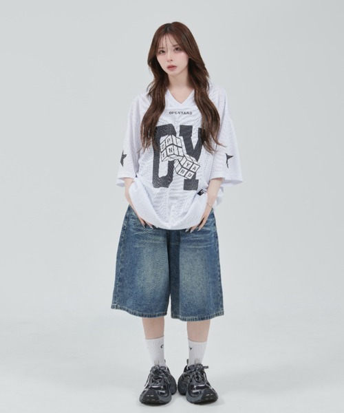 OY/オーワイ』 CUBE MESH FOOTBALL JERSEY/キューブメッシュ