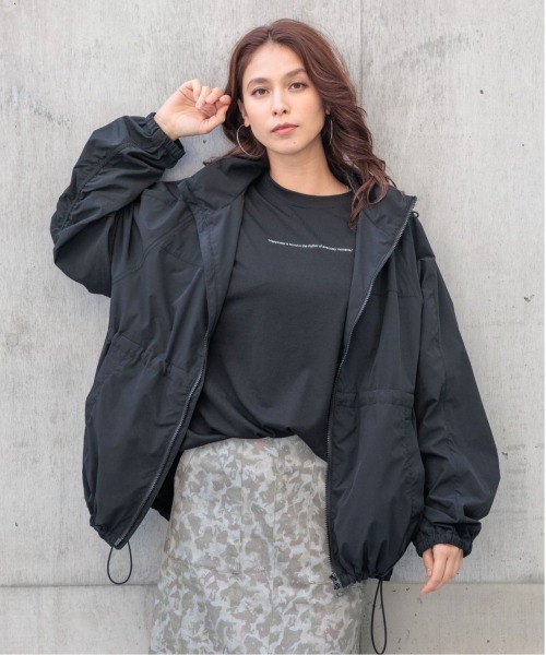 HEREIAM（ヘレイアム）の「【HEREIAM】撥水/エクストラドロストブルゾン（ブルゾン・レディース・ブラック/セージグリーン・FREE）」の2枚目の写真