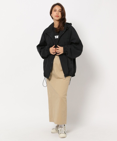 HEREIAM（ヘレイアム）の「【HEREIAM】撥水/エクストラドロストブルゾン（ブルゾン・レディース・ブラック/セージグリーン・FREE）」の12枚目の写真