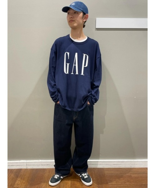 gap ロンT sサイズ　黒　完売品 gap ロンT sサイズ 黒 完売品 - メルカリ