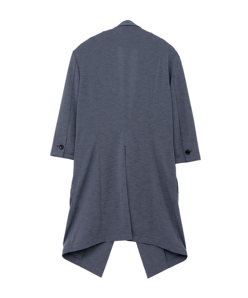 TORNADO MART(トルネードマート)の「TORNADO MART∴スラブカノコジャージー7分袖チェスター(チェスターコート・メンズ・ベージュ/グレー系その他2/ブラック・M/L/LL/XXL)」の8枚目の写真