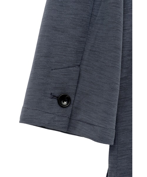 TORNADO MART(トルネードマート)の「TORNADO MART∴スラブカノコジャージー7分袖チェスター(チェスターコート・メンズ・ベージュ/グレー系その他2/ブラック・M/L/LL/XXL)」の11枚目の写真