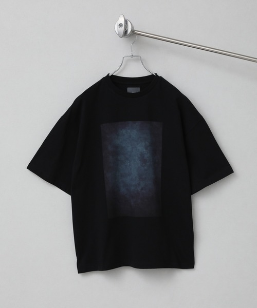 アドーア 黒 オーバーサイズ Tシャツ AE Laidback Luxe ヘビーウェイト オーバーサイズ ロゴ