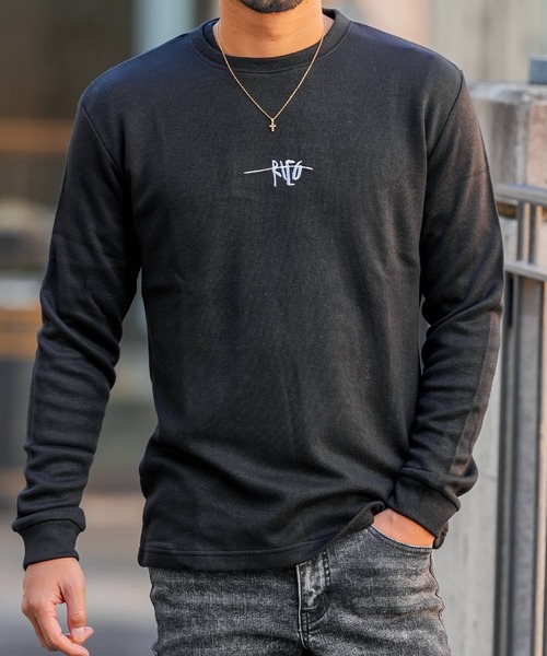 【美品】アダムスジャグラー　RTEG ニットダウン RTEGO.Pニットロングスリーブ（ニット/セーター）｜adamsJUGGLER