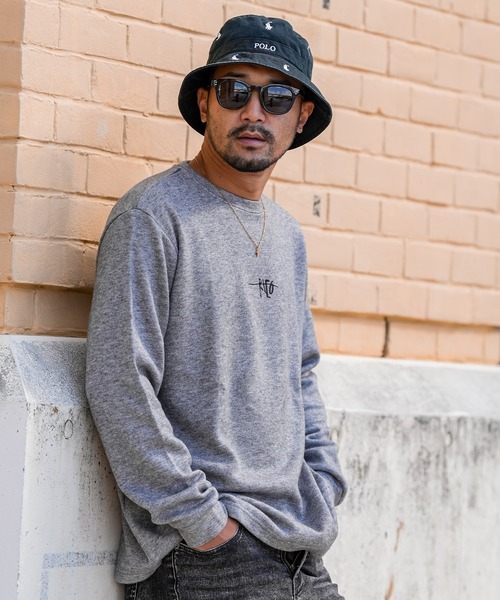 adamsJUGGLER(アダムスジャグラー)の「RTEGO.Pニットロングスリーブ(ニット/セーター・メンズ・グレー/ブラック・S/M/L/XL/XXL)」の9枚目の写真