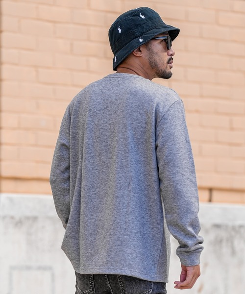 adamsJUGGLER(アダムスジャグラー)の「RTEGO.Pニットロングスリーブ(ニット/セーター・メンズ・グレー/ブラック・S/M/L/XL/XXL)」の10枚目の写真