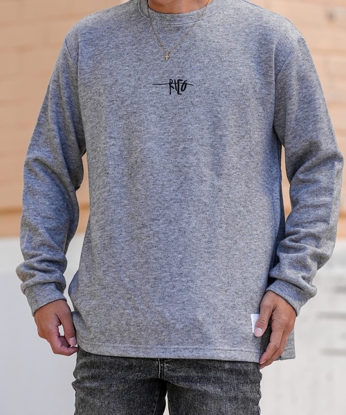 adamsJUGGLER(アダムスジャグラー)の「RTEGO.Pニットロングスリーブ(ニット/セーター・メンズ・グレー/ブラック・S/M/L/XL/XXL)」の11枚目の写真