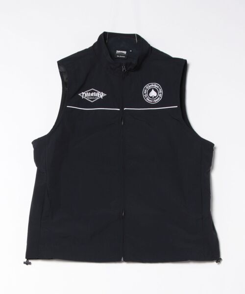 NYLON VEST/スラッシャーナイロンベスト（ベスト）｜THRASHER（スラッシャー）