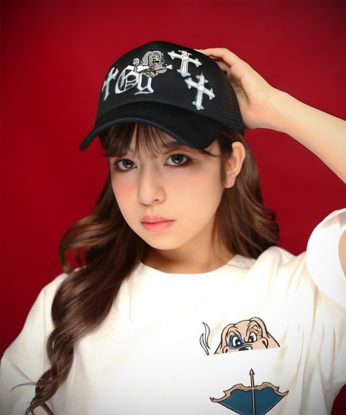 【新品未開封】GA×GALFY-ガリノCAP ブラック GA×GALFY-ガリノCAP（キャップ）｜GALFY（ガルフィー）の