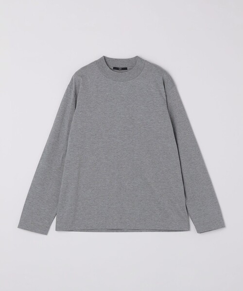 SHIPS（シップス）の「SHIPS: コットンウール モックネック ロングスリーブ Tシャツ（Tシャツ/カットソー・メンズ・オフホワイト/ライトグレー/ダークブラウン・SMALL/MEDIUM/LARGE/X-LARGE）」の13枚目の写真