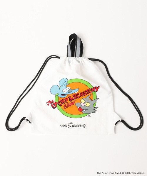 LOWRYS FARM(ローリーズファーム)の「シンプソンズ/ナップザック 292203(バックパック/リュック・キッズ・ブラック/オフホワイト・FREE)」の8枚目の写真