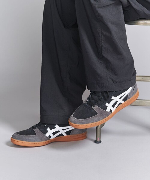 大人気★asics SKYHAND OG★スニーカー シンプル レトロ UNISEX SKYHAND OG | BLACK/WHITE | スポーツスタイル メンズ