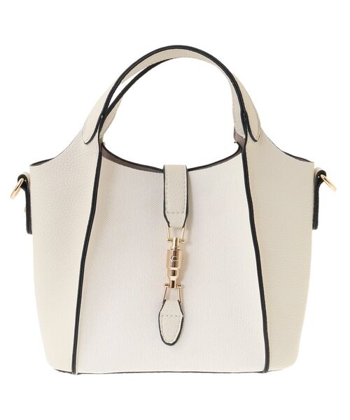 YECCA VECCA（イェッカヴェッカ）の「4wayミニバッグ（ハンドバッグ・レディース・ブラック/アイボリー/シルバー/ベージュ/グリーン系その他3/ラベンダー・FREE）」の13枚目の写真