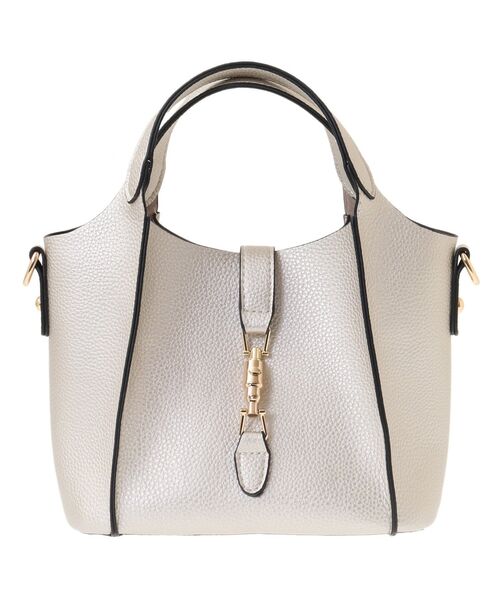 YECCA VECCA（イェッカヴェッカ）の「4wayミニバッグ（ハンドバッグ・レディース・ブラック/アイボリー/シルバー/ベージュ/グリーン系その他3/ラベンダー・FREE）」の14枚目の写真