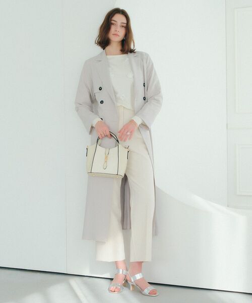 YECCA VECCA（イェッカヴェッカ）の「4wayミニバッグ（ハンドバッグ・レディース・ブラック/アイボリー/シルバー/ベージュ/グリーン系その他3/ラベンダー・FREE）」の2枚目の写真