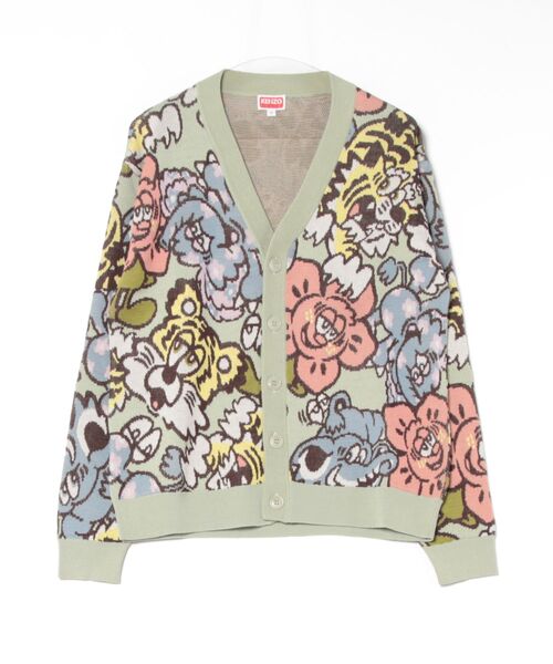 KENZO（ケンゾー）の「Peruvian Fair Isle Vee Cardigan（カーディガン 