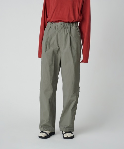 Snow Peak(スノーピーク)の「Nylon Tussah Utility Storage Pants(その他パンツ・メンズ・ブラック/グレー/ライトオリーブ・S/M/L/XL)」の1枚目の写真