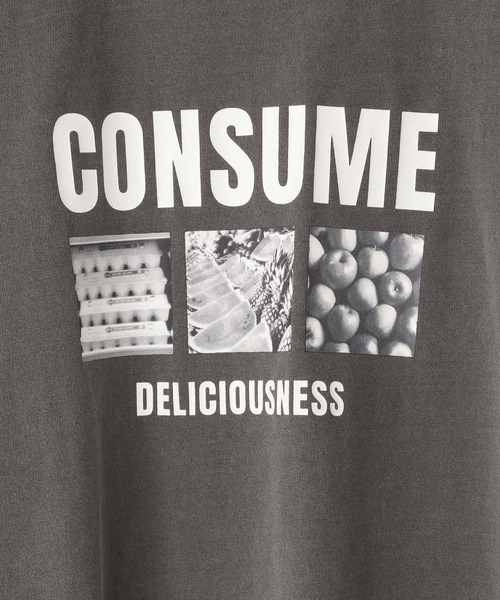 LOWRYS FARM(ローリーズファーム)の「フォトプリントT 324933(Tシャツ/カットソー・キッズ・チャコールグレー/ブラック/ホワイト/ホワイト系その他・110cm/120cm/130cm/140cm/150cm)」の14枚目の写真