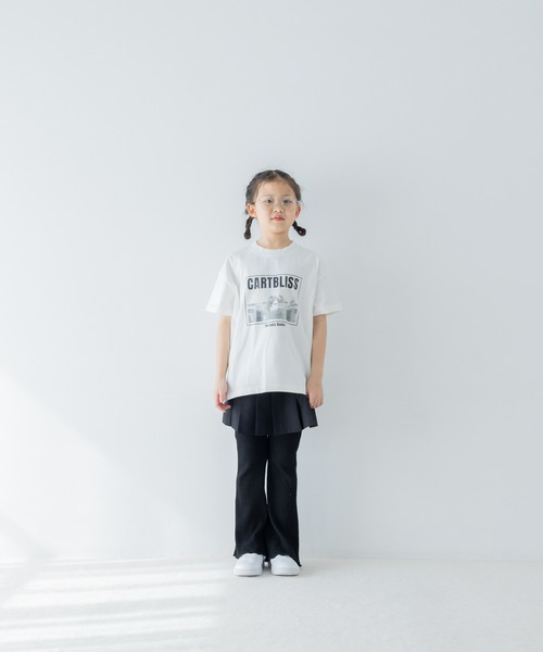 LOWRYS FARM(ローリーズファーム)の「フォトプリントT 324933(Tシャツ/カットソー・キッズ・チャコールグレー/ブラック/ホワイト/ホワイト系その他・110cm/120cm/130cm/140cm/150cm)」の16枚目の写真