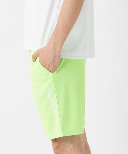 Kappa（カッパ）の「ロゴワークハーフパンツ（その他パンツ・メンズ・ライム/チャコールグレー/ブラック・MEDIUM/LARGE/X-LARGE）」の15枚目の写真