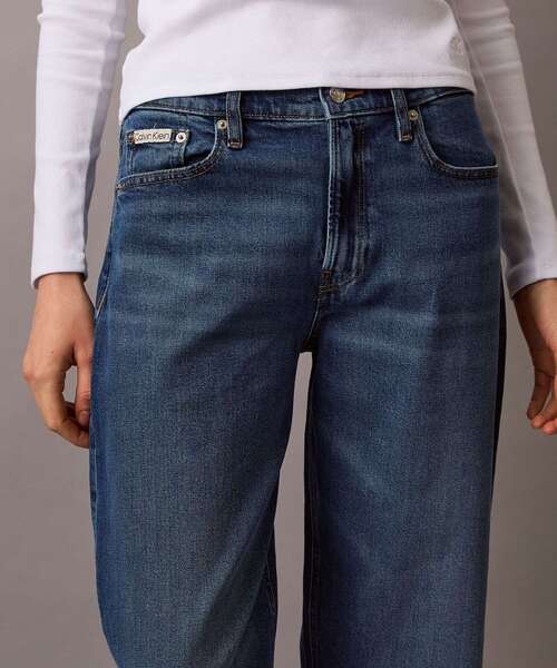 【  Jeans】CKロゴ/90sルースデニム 90s ルーズ デニムパンツ（デニムパンツ）｜Calvin Klein