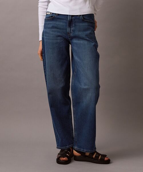 【  Jeans】CKロゴ/90sルースデニム 90s ルーズ デニムパンツ（デニムパンツ）｜Calvin Klein