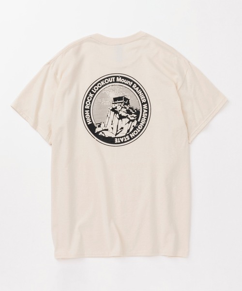 KAVU(カブー)の「KAVU/カブー High rock Tee/ハイロックティー(Tシャツ/カットソー・メンズ・ブラック/ホワイト/ナチュラル/ブルー・MEDIUM/X-LARGE/LARGE)」の6枚目の写真