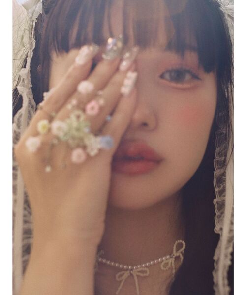 merry jenny（メリージェニー）の「お花畑のネックレス（ネックレス・レディース・イエロー/ピンク・FREE）」の7枚目の写真