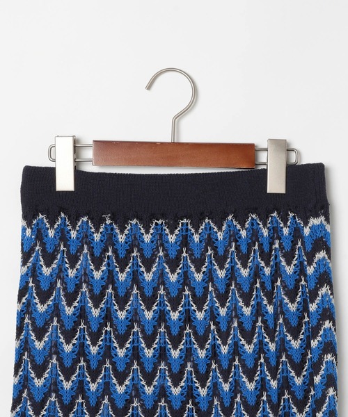 niko and...（ニコアンド）の「【MODE NORM CORE】ナミナミスカラップナロースカート（スカート・レディース・ピンク/グリーン/ブルー・MEDIUM/LARGE）」の21枚目の写真