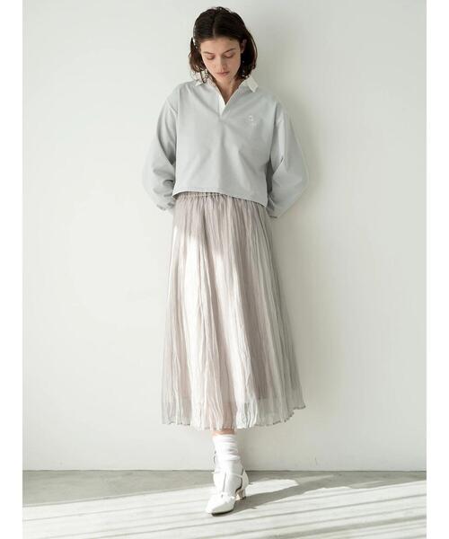 Te chichi TERRASSE（テチチテラス）の「Tストラップパンプス《2025spring catalog item》（パンプス・レディース・シルバー/オフホワイト/ブラック・L/M）」の4枚目の写真