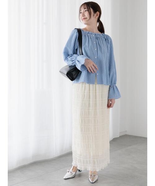 Te chichi TERRASSE（テチチテラス）の「Tストラップパンプス《2025spring catalog item》（パンプス・レディース・シルバー/オフホワイト/ブラック・L/M）」の6枚目の写真