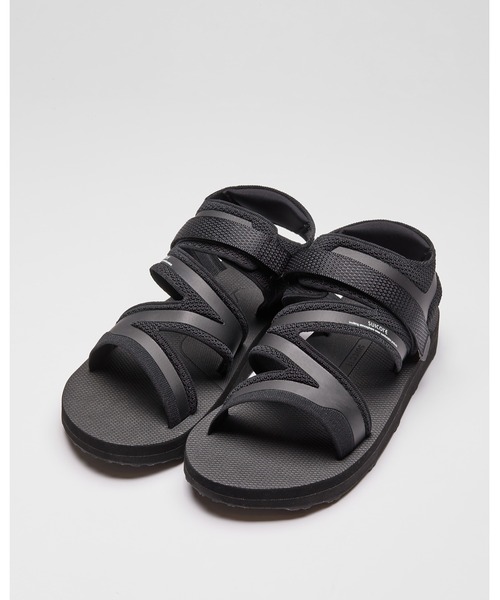 【新品】suicoke L’Appartement別注ブラックサンダル 別注》【SUICOKE/スイコック】CEL-PO LESS：サンダル（サンダル
