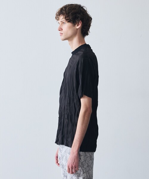 5351 POUR LES HOMMES（ゴーサンゴーイチプールオム）の「ワッシャー 半袖 Tシャツ（Tシャツ/カットソー・メンズ・ブラック/グレー/ホワイト・44/46/48/50）」の6枚目の写真