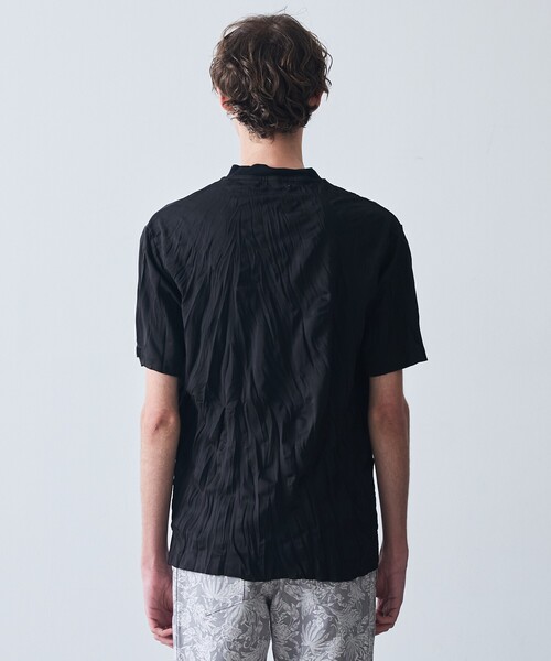 5351 POUR LES HOMMES（ゴーサンゴーイチプールオム）の「ワッシャー 半袖 Tシャツ（Tシャツ/カットソー・メンズ・ブラック/グレー/ホワイト・44/46/48/50）」の7枚目の写真