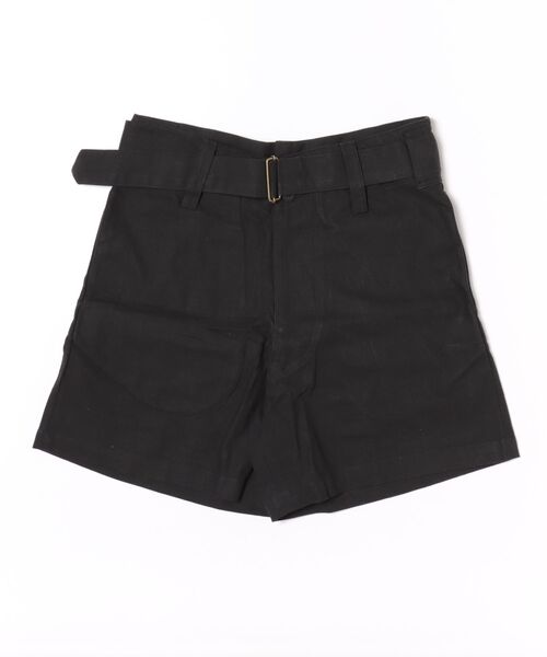 HOUSTON（ヒューストン）の「【HOUSTON / ヒューストン】FRENCH MOTORCYCLE SHORTS/フランス軍モータサイクルショーツ（その他パンツ・メンズ・ブラック・SMALL/MEDIUM/LARGE）」の7枚目の写真