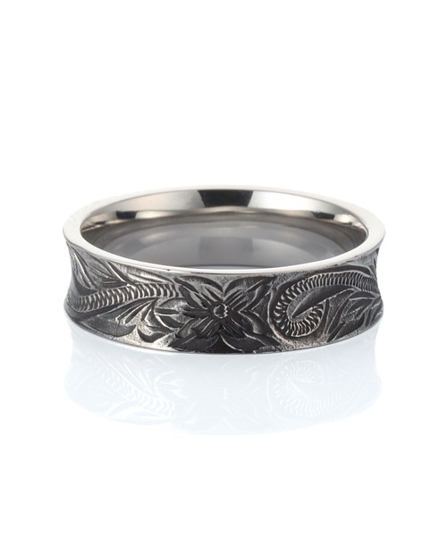 LION HEART（ライオンハート）の「【限定展開】“HAWAIIAN”リバースラウンドリング/サージカルステンレス（金属アレルギー対応）【LION HEART / ライオンハート】（リング・メンズ・シルバー・15号/17号/19号/21号/23号）」の5枚目の写真