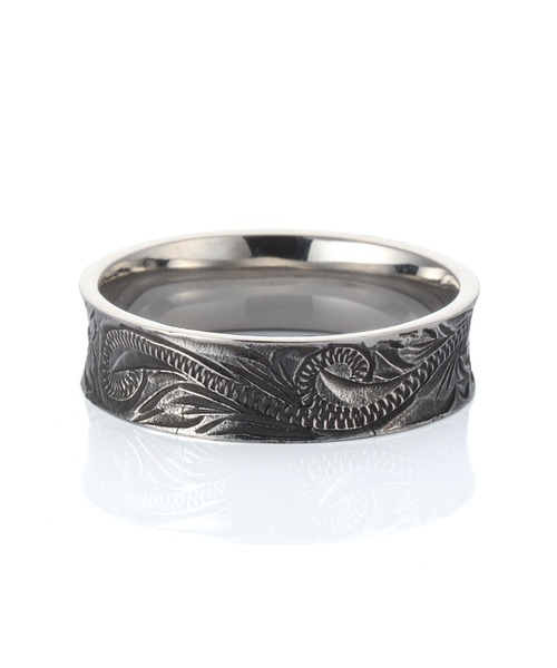 LION HEART（ライオンハート）の「【限定展開】“HAWAIIAN”リバースラウンドリング/サージカルステンレス（金属アレルギー対応）【LION HEART / ライオンハート】（リング・メンズ・シルバー・15号/17号/19号/21号/23号）」の4枚目の写真