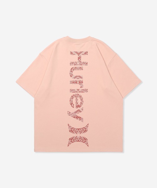 Hurley (ハーレー)の「【Hurley/ハーレー】バックプリントTシャツ 吸汗速乾 TERRY TRIBAL OAO OVRSZD SS TEE(Tシャツ/カットソー・メンズ・ピンク/カーキブラウン/ヘザーグレー/グレー系その他/ブラック/ブルーグレー・LARGE/MEDIUM/SMALL/X-LARGE)」の6枚目の写真