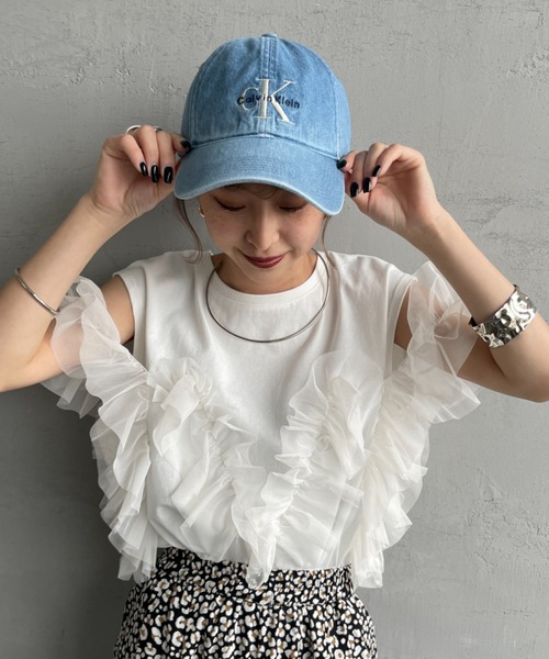   キャップ CK ロゴ 刺繍 ベースボールキャップ Calvin Klein キャップ 帽子 「Calvin Jeans/カルバンクライン