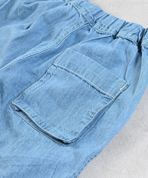 Life Support Products(ライフサポートプロダクツ)の「デニム6分丈パンツ(デニムパンツ・キッズ・ブルー/ライトブルー・100/95/90/80/150/140/130/120/110)」の20枚目の写真