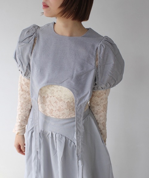 SANSeLF（サンセルフ）の「【SANSeLF】Jacquard flower tops