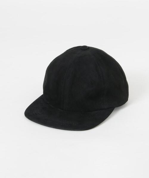 URBAN RESEARCH（アーバンリサーチ）の「WINNER CAP　SUEDE BASEBALL CAP（キャップ・メンズ・ブラック/ネイビー/ダークブラウン・FREE）」の2枚目の写真