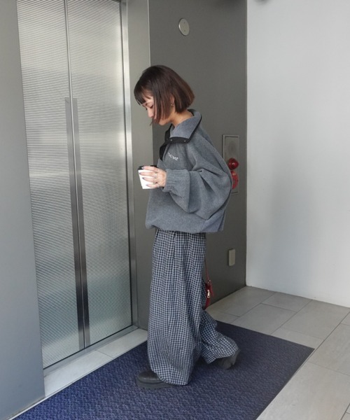 チェックボリュームラフパンツ（その他パンツ）｜TEEN BOOP