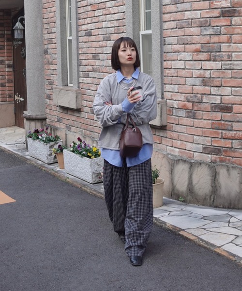 TEEN BOOP（ティーンブープ）の「チェックボリュームラフパンツ（その他パンツ・レディース・ブラック/ブルー・FREE）」の12枚目の写真