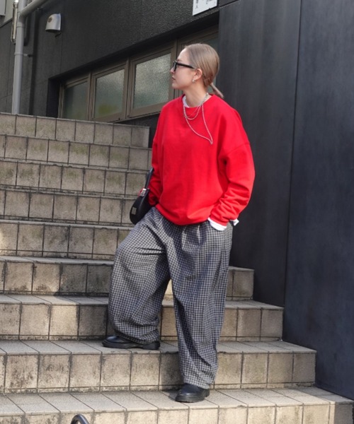 TEEN BOOP（ティーンブープ）の「チェックボリュームラフパンツ（その他パンツ・レディース・ブラック/ブルー・FREE）」の21枚目の写真