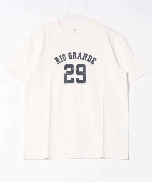 STYLEBLOCK(スタイルブロック)の「天竺プリント半袖Tシャツ(Tシャツ/カットソー・メンズ・ホワイト系その他/グレー/ブラック/カーキ/ブラック系その他2/ブラック系その他/ピンク・M/L)」の1枚目の写真