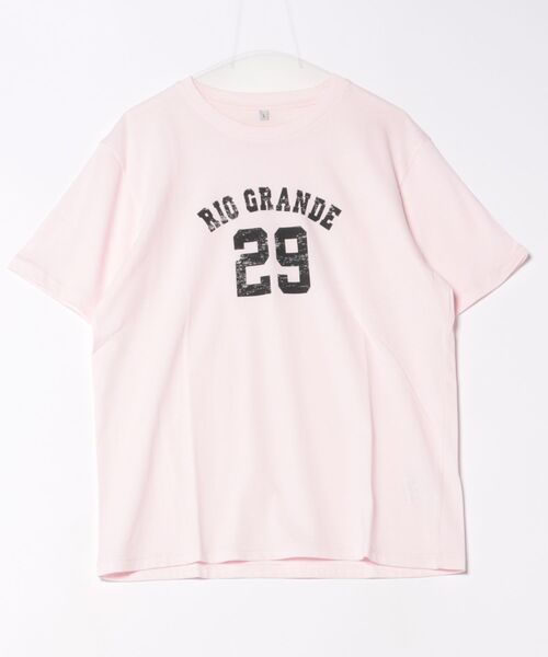 STYLEBLOCK(スタイルブロック)の「天竺プリント半袖Tシャツ(Tシャツ/カットソー・メンズ・ホワイト系その他/グレー/ブラック/カーキ/ブラック系その他2/ブラック系その他/ピンク・M/L)」の7枚目の写真